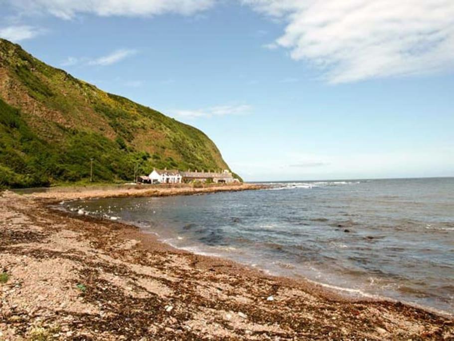 The Cottage By The Sea, Scotland Burnmouth Esterno foto